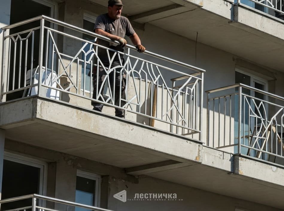 перила для пандусов нержавейка