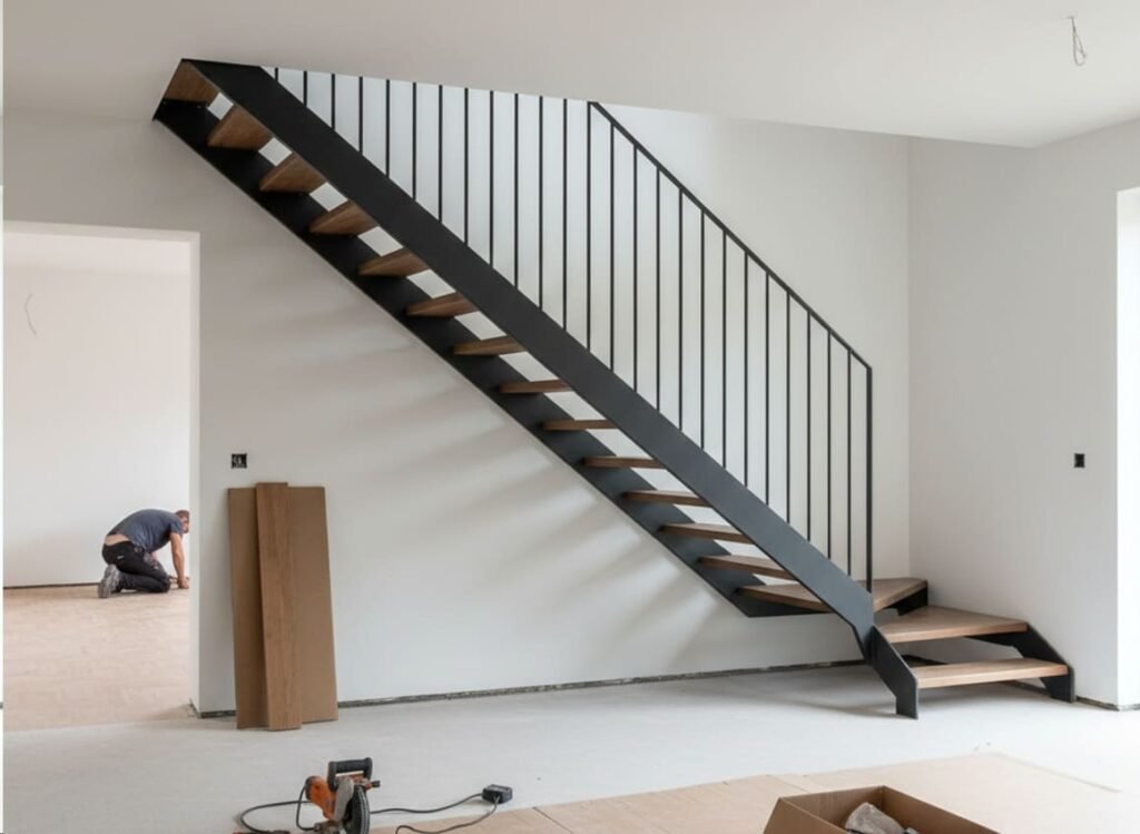 металлические маршевые лестницы проэкты