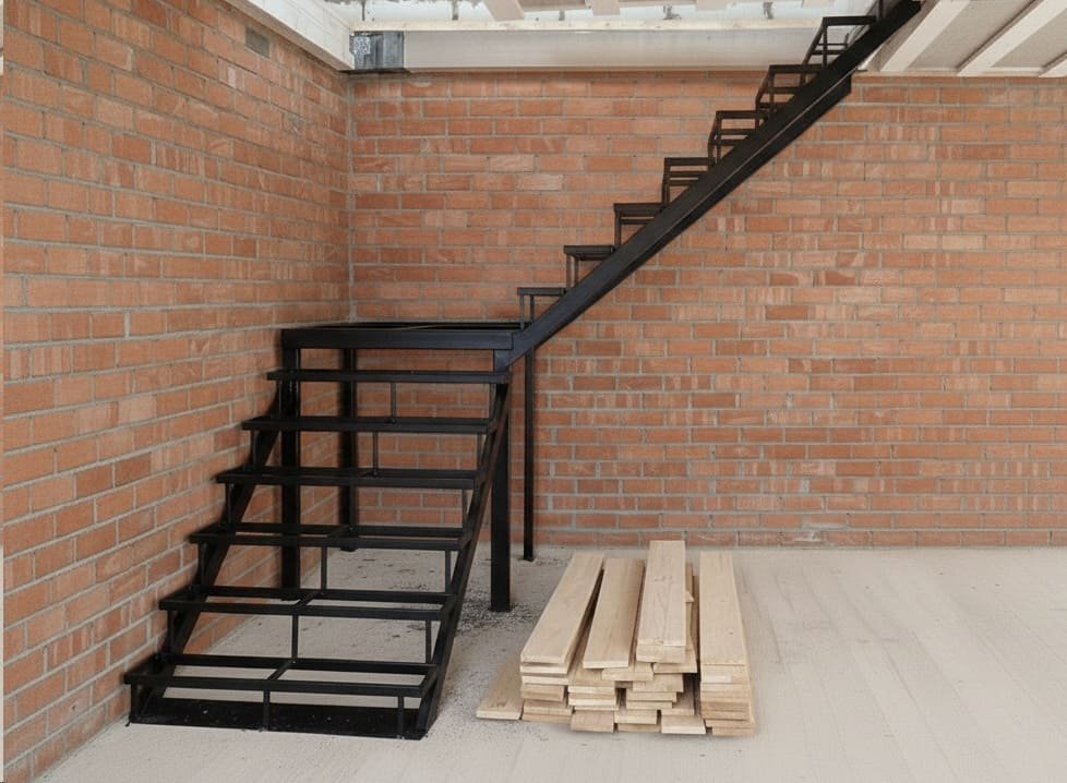 г образная металлическая лестница
