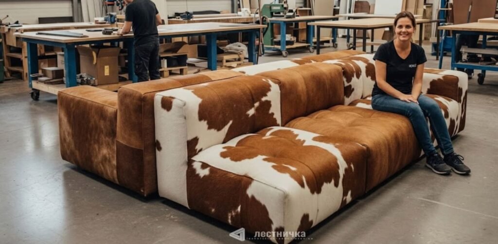 нестандартная дизайнерская мягкая мебе